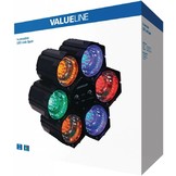 Valueline Multicolour LED Linkspot 6 Lights