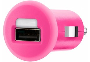Belkin Mixit LED USB Autolader 1 A - Pink
