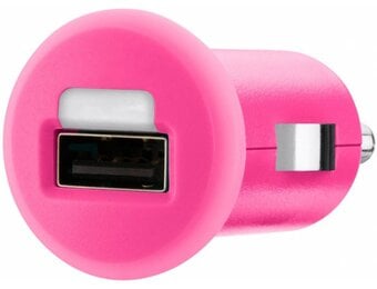 Belkin Mixit LED USB Autolader 1 A - Pink