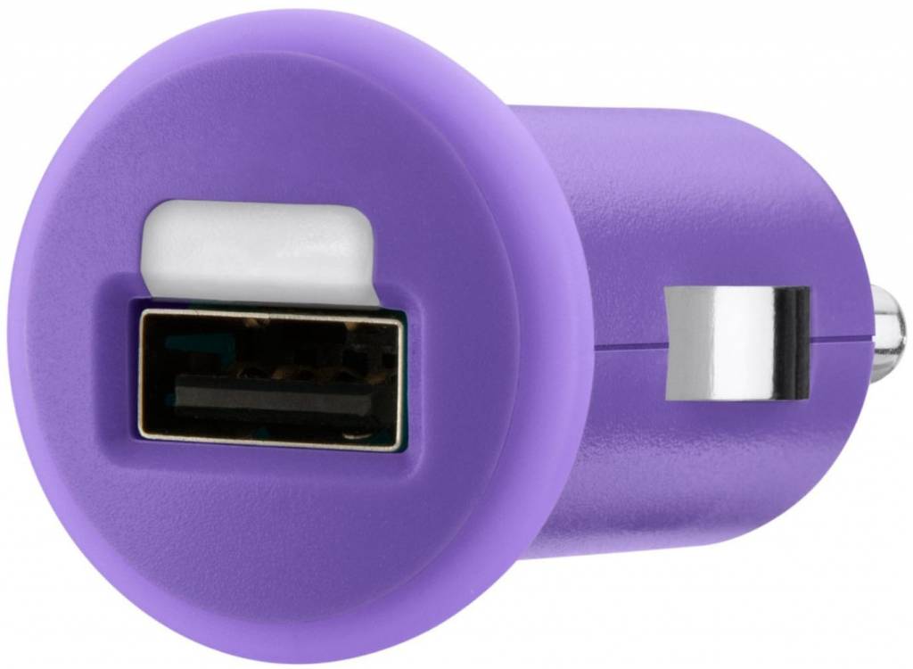Belkin Mixit LED USB Autolader 1 A - Purple