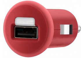 Belkin Mixit LED USB Autolader 1 A - Red