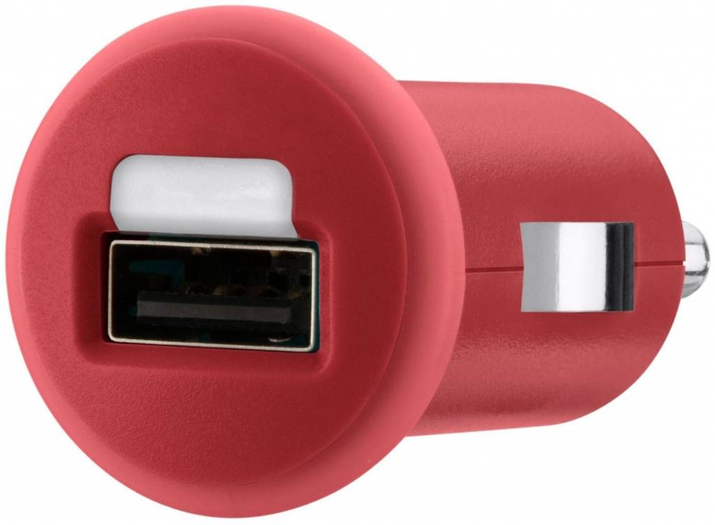 Belkin Mixit LED USB Autolader 1 A - Red