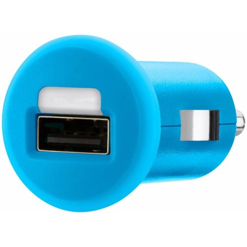 Belkin Belkin Mixit LED USB Autolader 1 A - Blue Belkin Belkin Mixit LED USB Autolader 1 A - Blue