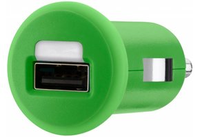 Belkin Mixit LED USB Autolader 1 A - Green