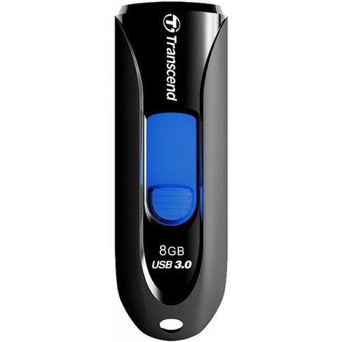 Transcend Transcend JetFlash 790K 8GB LED USB 3.0 - Black Transcend Transcend JetFlash 790K 8GB LED USB 3.0 - Black