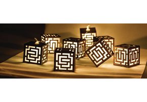 HQ 10 LED's Lichtslinger - Blok