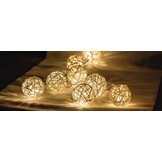 HQ 10 LED's Lichtslinger - Rieten Bal