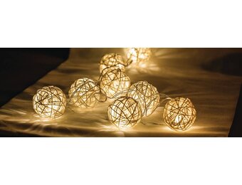 HQ 10 LED's Lichtslinger - Rieten Bal