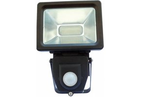 LED's Light 4000K LED Lamp met Bewegingssensor 10 W - Black