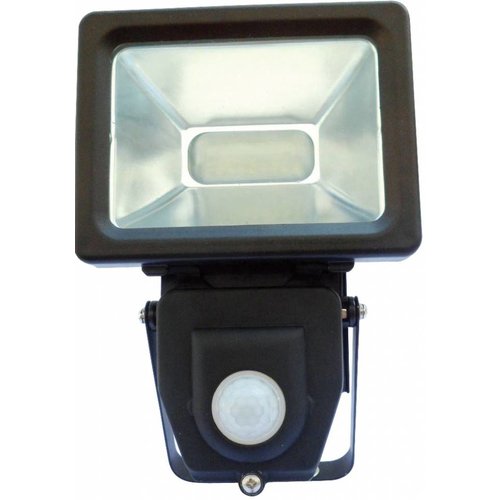 LED's Light LED's Light 4000K LED Lamp met Bewegingssensor 10 W - Black LED's Light LED's Light 4000K LED Lamp met Bewegingssensor 10 W - Black