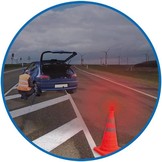 ProPlus LED Veiligheidspilon - Orange