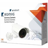 Konig Dummy-buitencamera met ingebouwde LED indicator