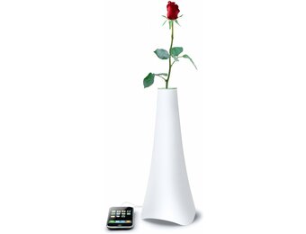 Muse ML-50 SF Design Speaker Bloemenvaas - White