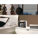 Muse M-165 NY Klokradio PLL - White
