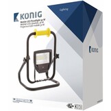 Konig LED Bouwlamp Draagbaar - Black