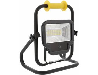 Konig LED Bouwlamp Draagbaar - Black