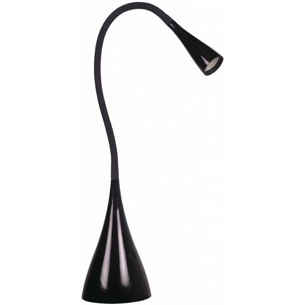 Ranex Swan Tafellamp LED Touch Dimbaar Black LEDClear.nl