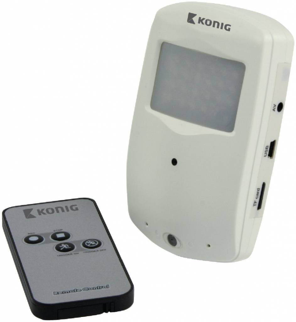 Konig Camera en recorder in behuizing