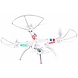Syma Syma X8W 4-Channel RC LED Helicopter Drone Camera - White Syma Syma X8W 4-Channel RC LED Helicopter Drone Camera - White