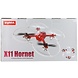 Syma Syma X11C Hornet Mini LED Quadcopter - Wit Syma Syma X11C Hornet Mini LED Quadcopter - Wit