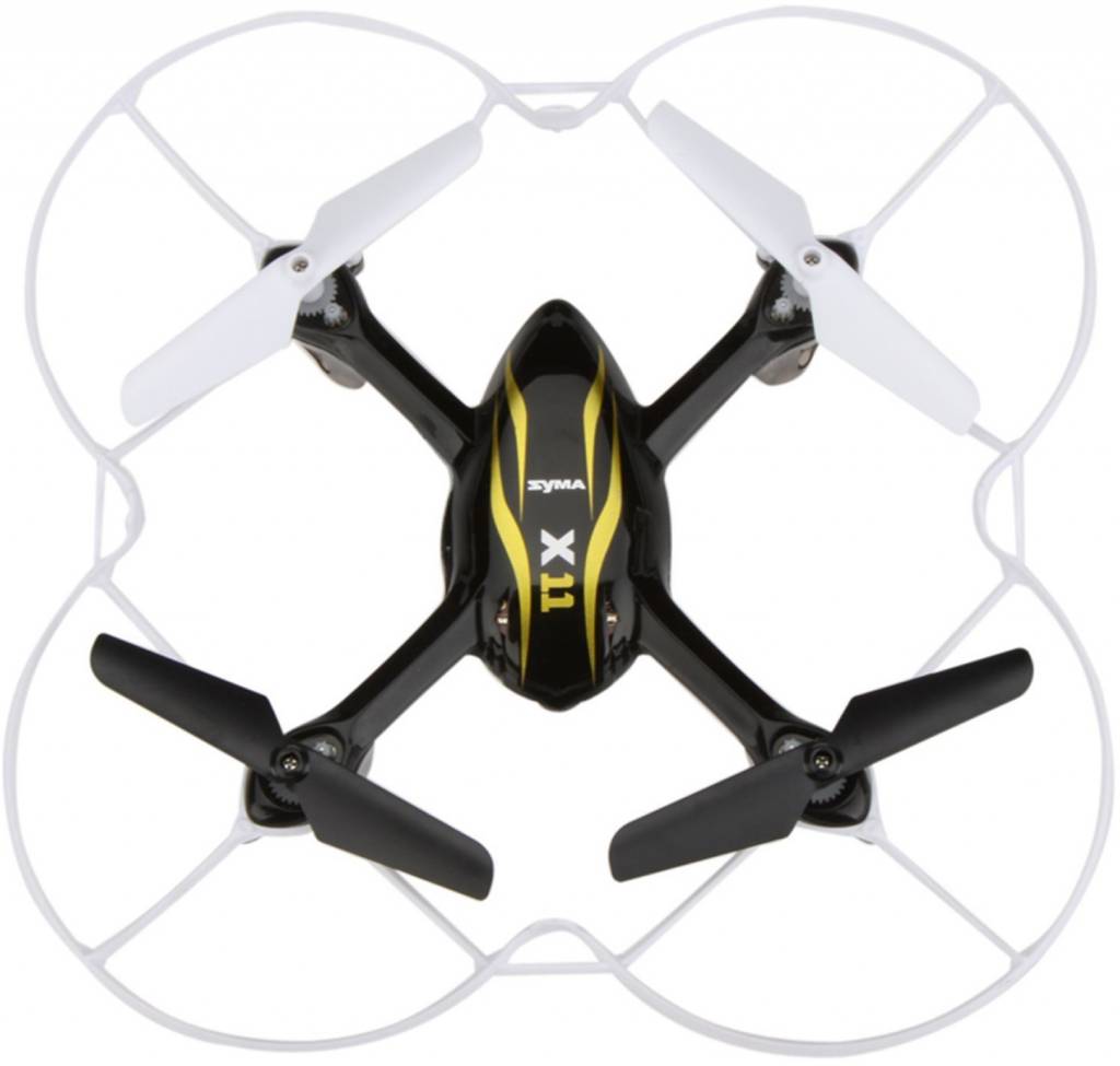Syma X11C Hornet Mini LED Quadcopter - Black