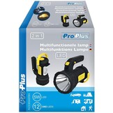 ProPlus Multifunctionele lamp 2 in 1 5W LED + 12SMD LED