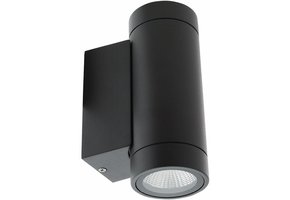 HQ Intenso LED Wandlamp Rond - Antraciet