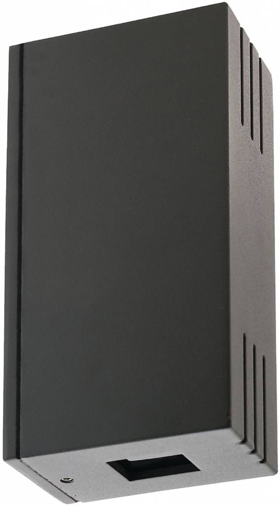 HQ Intenso LED Wandlamp Kubus - Antraciet