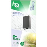 HQ Intenso LED Wandlamp Kubus - Antraciet