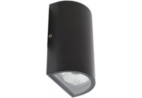 HQ Intenso LED Wandlamp Ovaal - Antraciet