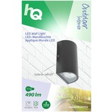 HQ Intenso LED Wandlamp Ovaal - Antraciet