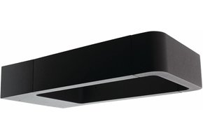 HQ Intenso LED Wandlamp/Grondlamp Vierkant Groot - Antraciet