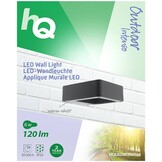 HQ Intenso LED Wandlamp/Grondlamp Vierkant Klein - Antraciet
