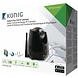 Konig Konig Indoor Pan-Tilt IP-Camera Videobewaking Op Afstand - Black Konig Konig Indoor Pan-Tilt IP-Camera Videobewaking Op Afstand - Black