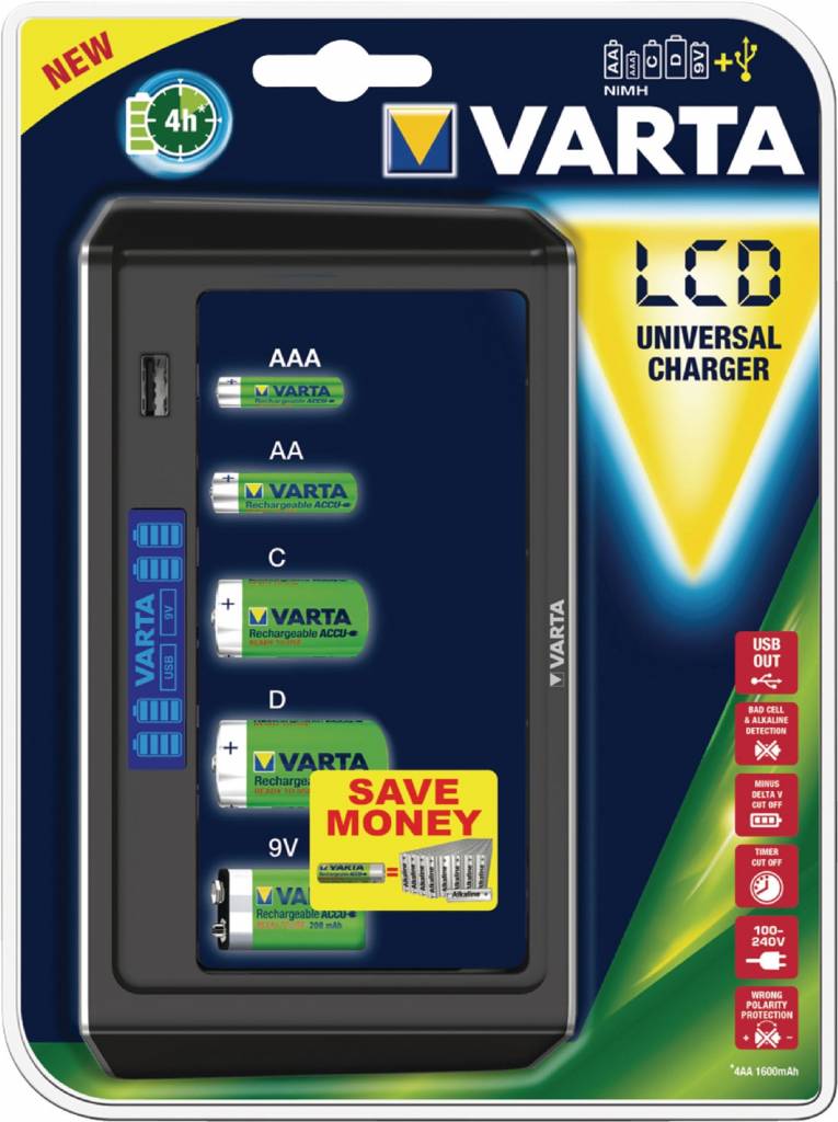Varta LCD Universal Charger
