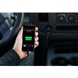 Belkin Dual Autolader 2,1A en Lightning/USB-kabel  - Black