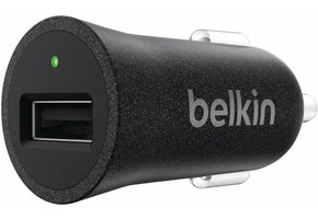 Belkin Mixit Metallic LED USB Autolader 2.4A - Black