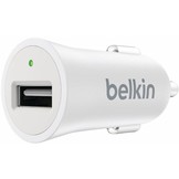 Belkin Mixit Metallic LED USB Autolader 2.4A - White
