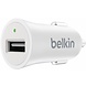 Belkin Belkin Mixit Metallic LED USB Autolader 2.4A - White Belkin Belkin Mixit Metallic LED USB Autolader 2.4A - White