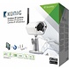Konig Konig IP-camera voor Videobewaking Buitenshuis op Afstand - Silver Konig Konig IP-camera voor Videobewaking Buitenshuis op Afstand - Silver