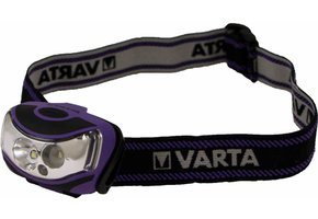 Varta Outdoor Sport 2 x LED Hoofdlamp - Lila