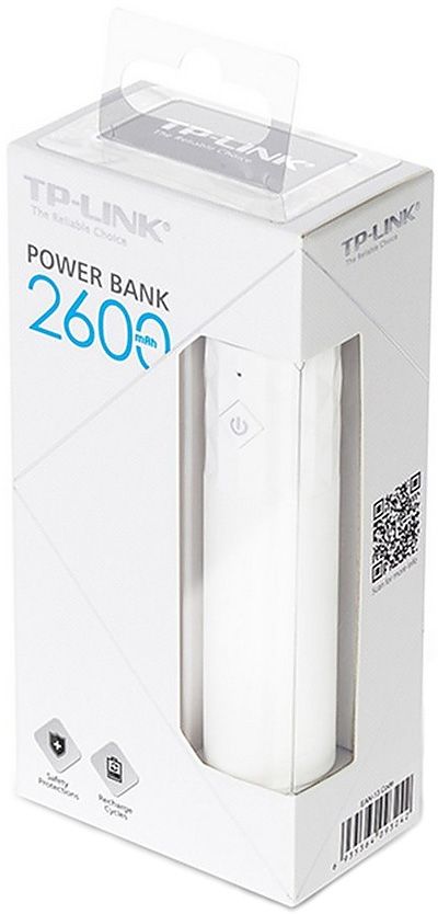 TP-LINK TL-PB2600 Powerbank 2600 mAh - White