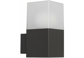 Ranex Sheila LED Wandlamp Aluminium Kunststof - Antraciet