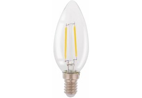 HQ E14 Retro Filament LED Lamp Kaars 2 W (20 W) - 2700 K