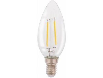 HQ E14 Retro Filament LED Lamp Kaars 2 W (20 W) - 2700 K