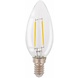 HQ HQ E14 Retro Filament LED Lamp Kaars 2 W (20 W) - 2700 K HQ HQ E14 Retro Filament LED Lamp Kaars 2 W (20 W) - 2700 K