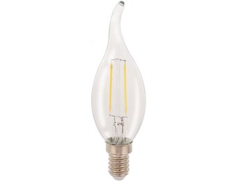 HQ E14 Retro Filament LED Lamp Vlam 2 W (20 W) - 2700 K