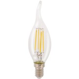 HQ E14 Retro Filament LED Lamp Vlam Dimbaar 4 W (30 W) - 2700 K