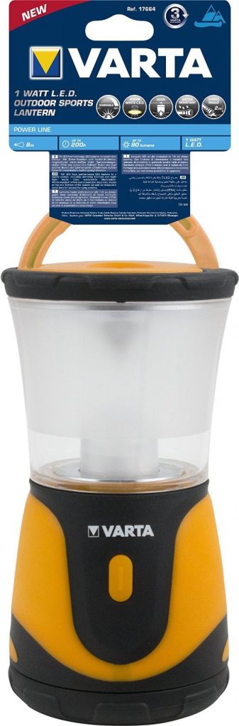 Varta LED Lantaarn Sport Outdoor - Oranje