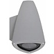 Ranex Ranex Jenny LED Wandlamp Aluminium Glas - Grijs Ranex Ranex Jenny LED Wandlamp Aluminium Glas - Grijs